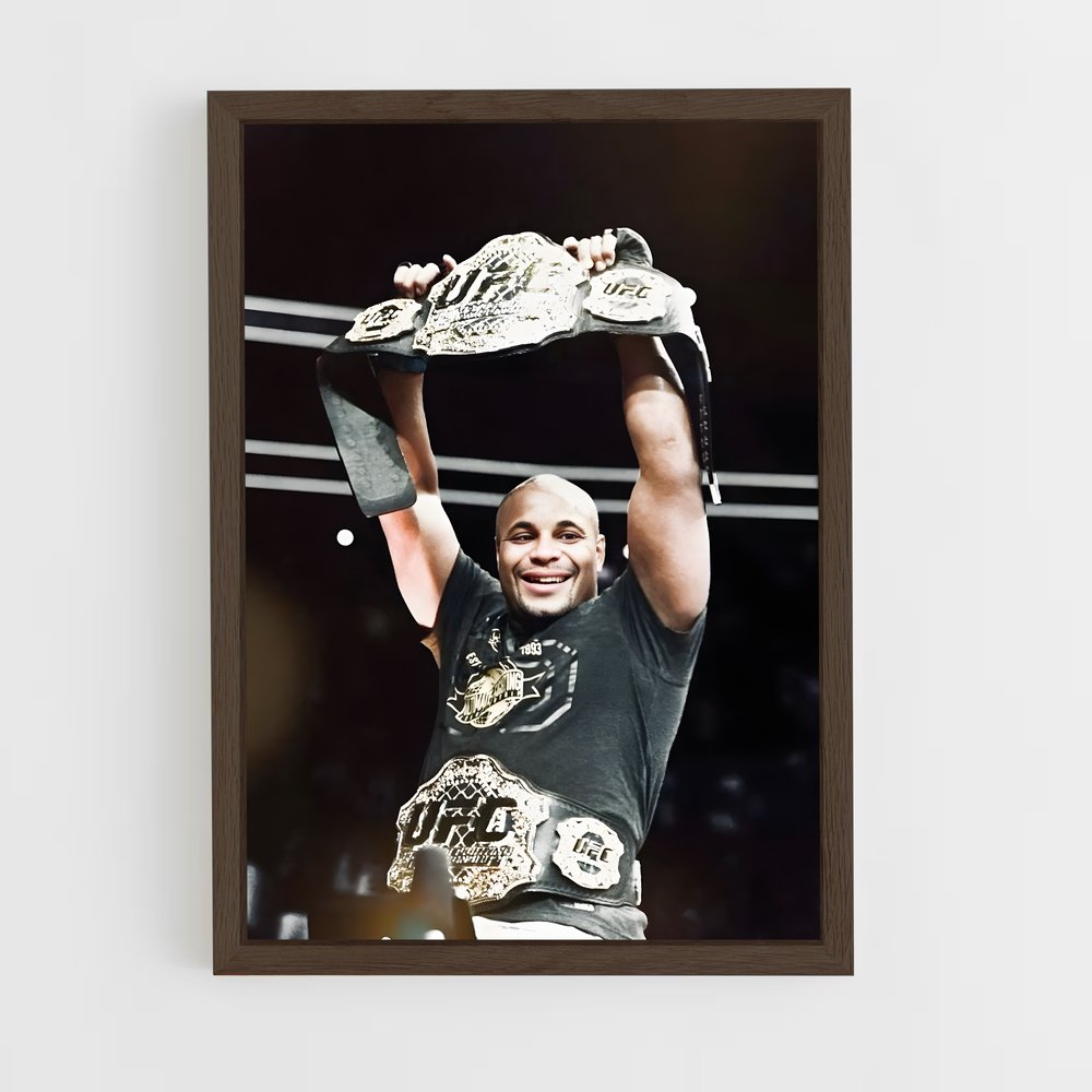 Poster Daniel cormier déclaration – affiche MMA (vue 5)